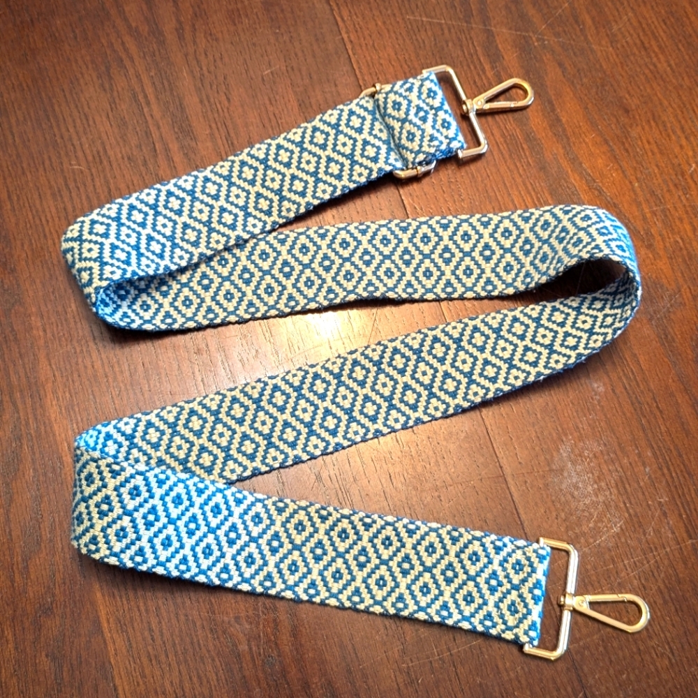Woven Wide Strap for Purse or Bag
